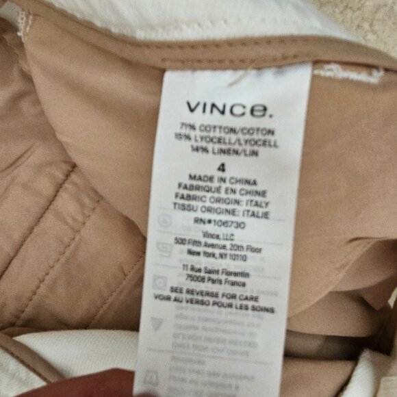 VINCE Women’s High‑Waist Washed Casual Pant - Picture 7 of 11